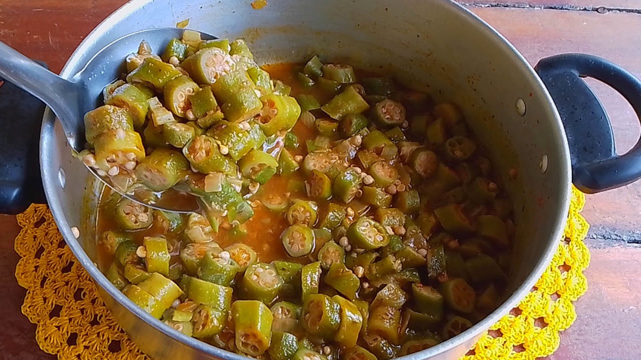 RECEITA DE QUIABO REFOGADO: SEM BABA E SUPER SABOROSO‼️