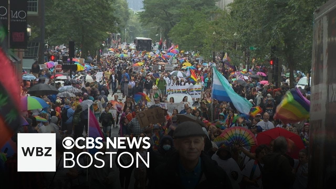 Pride parade packs Boston's streets with support for LGBTQ+ community