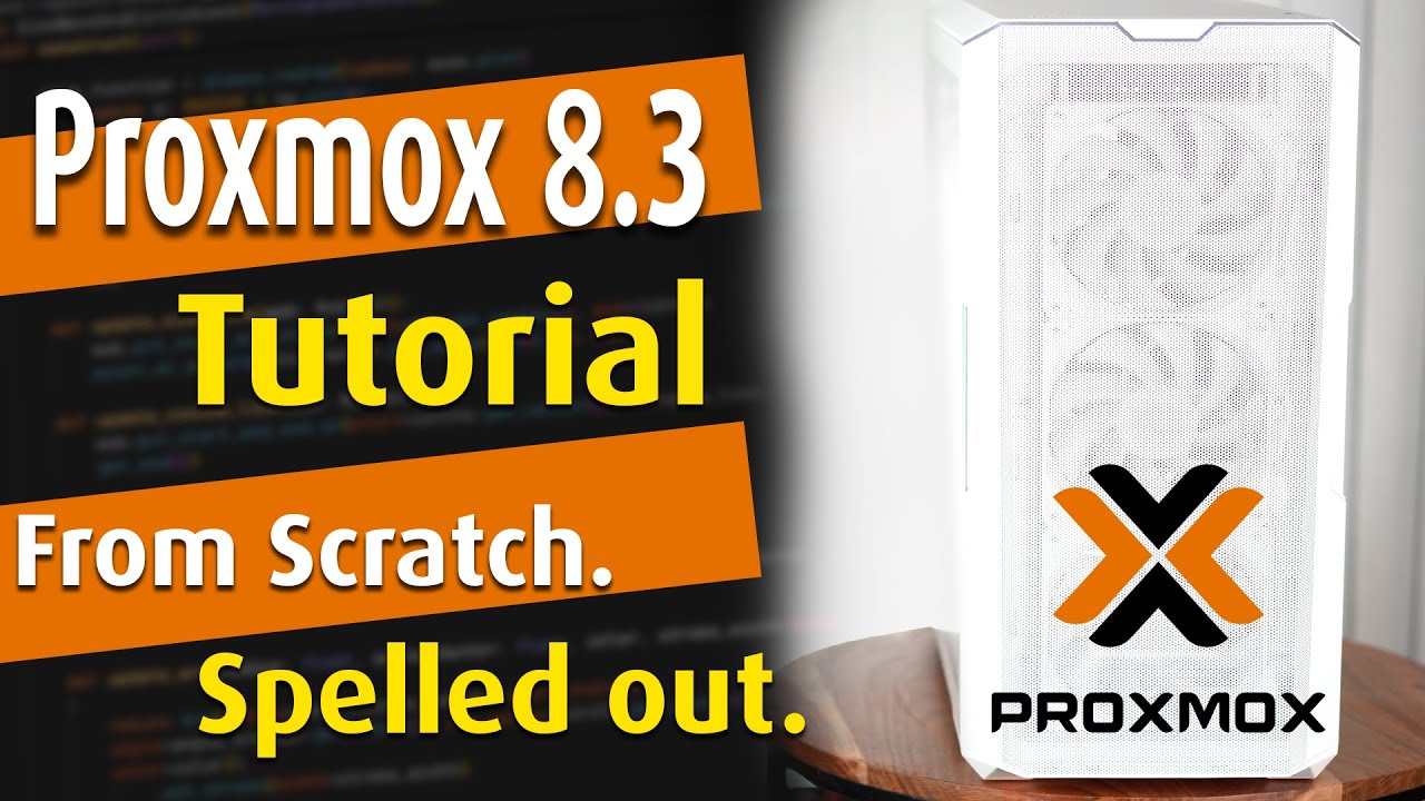 Давайте установим Proxmox 8.3 в 2025 году: с нуля. Подробно.