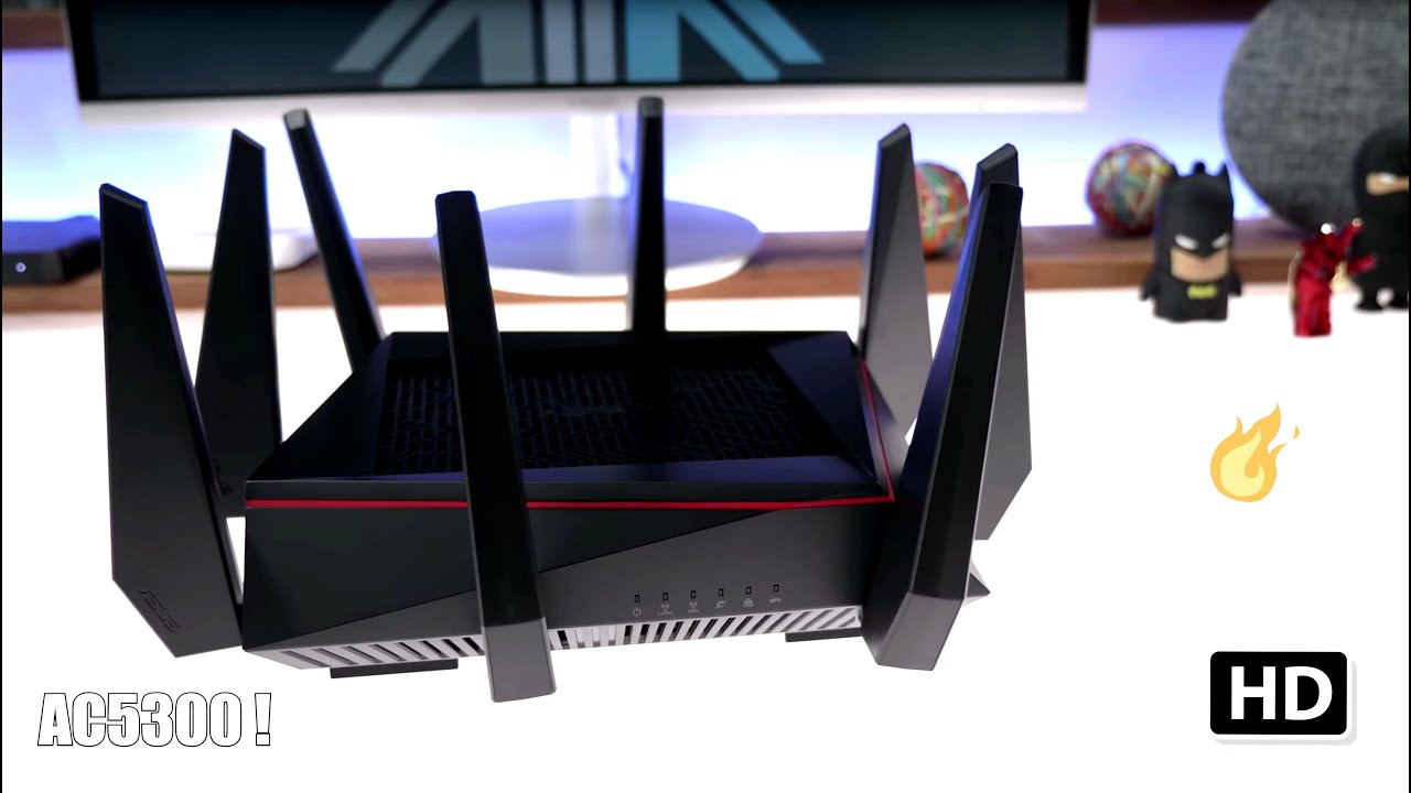 Asus RT AC5300 Spider Router Unboxing Setup