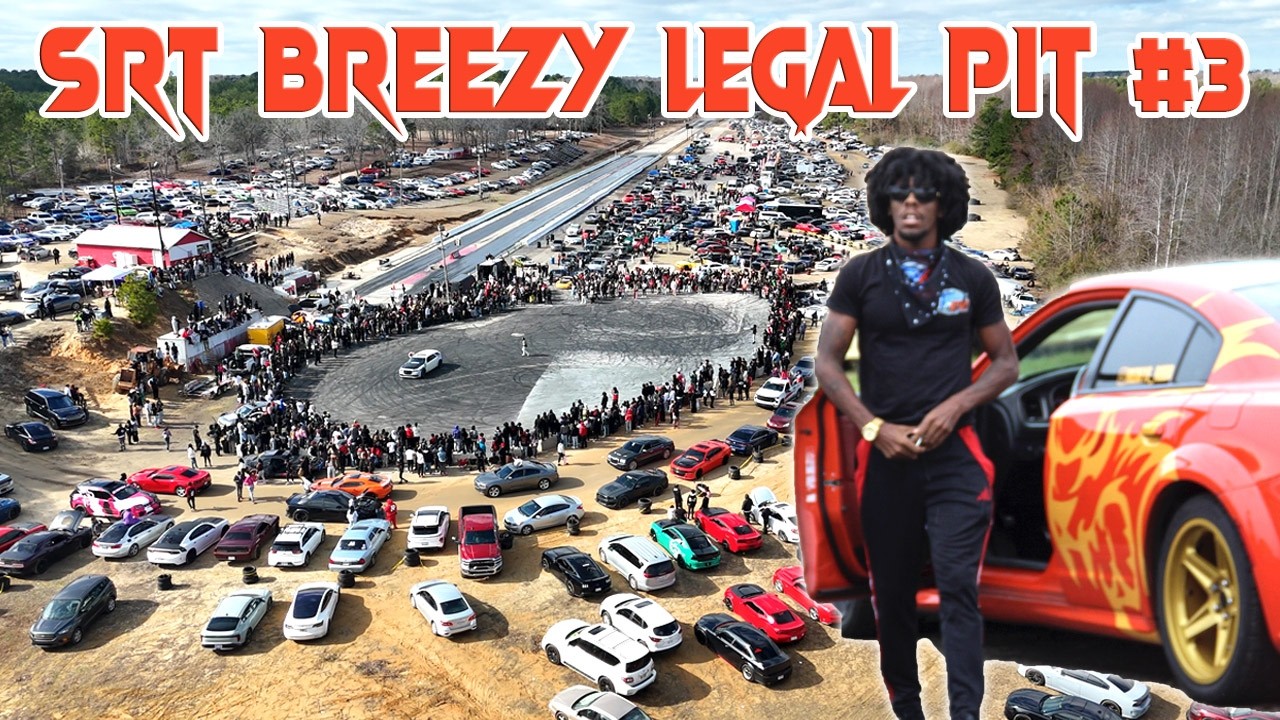 SRT Breezy Legal Pit Part 3 | Drone View