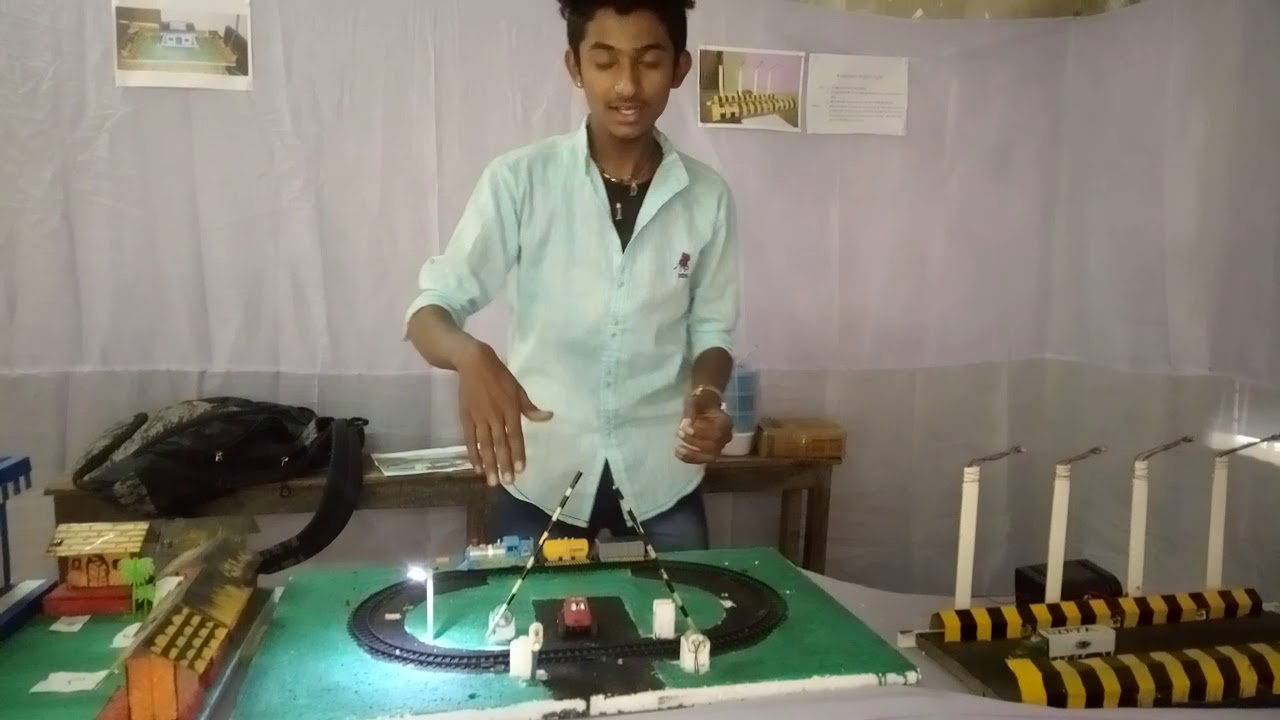 Automatic railway gate open and closed || made by Electrical Dipto