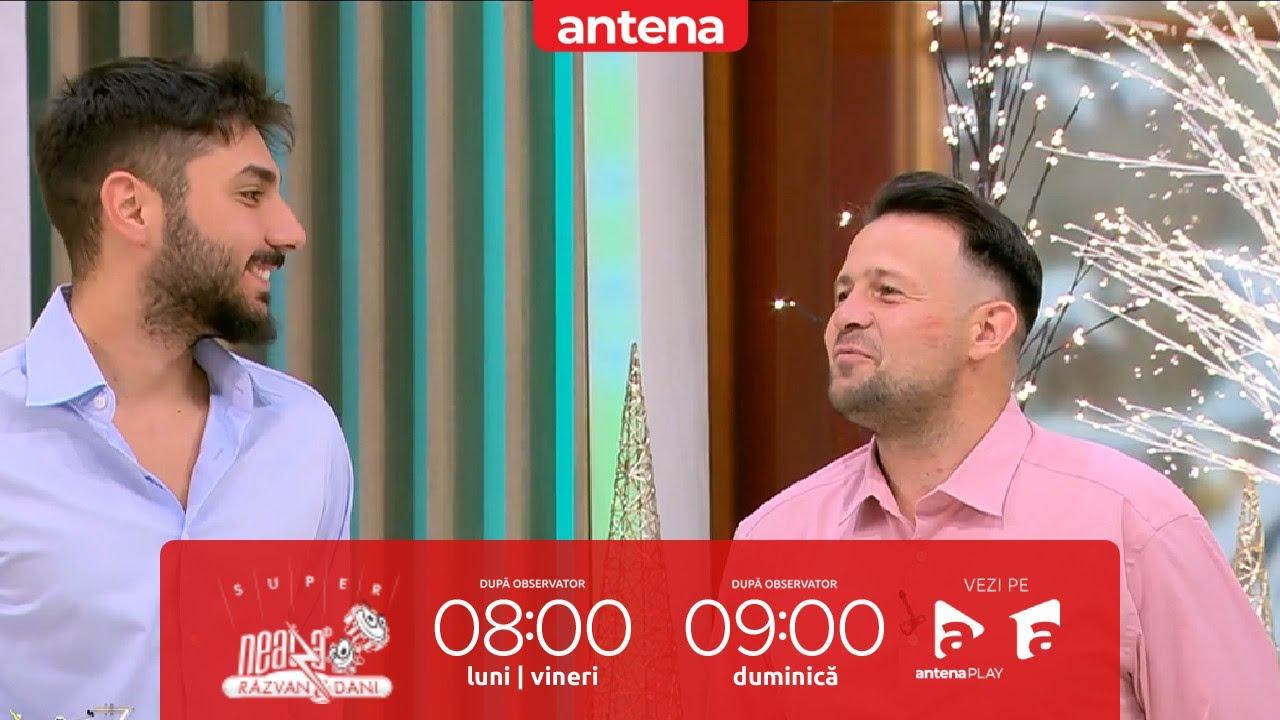 Magicianul Robert Tudor a revenit la Super Neatza în chip de prezentator!