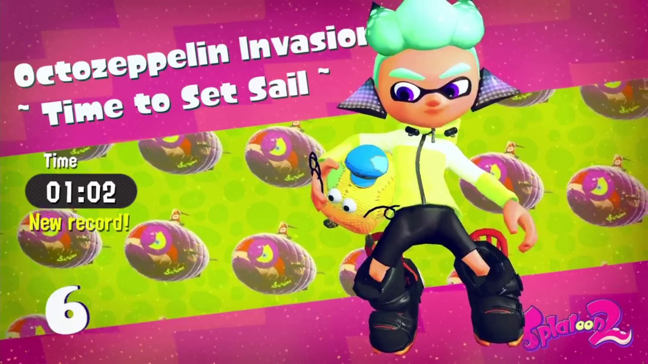 Octozeppelin Invasion in 1:02 [Splatoon 2]