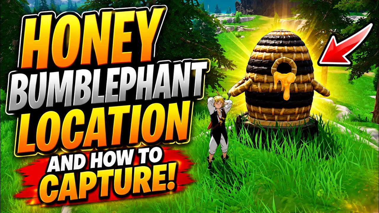Honey Bumblephant Review, Location, And How To Capture - The Seven Deadly Sins: Origin (7DSO)
