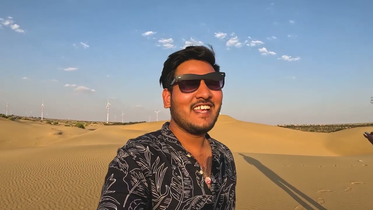 Jaisalmer desert safari scam ⚠️ || pakistan border के पास रात गुजारनी पड़ी इस झुग्गी में 😱❌