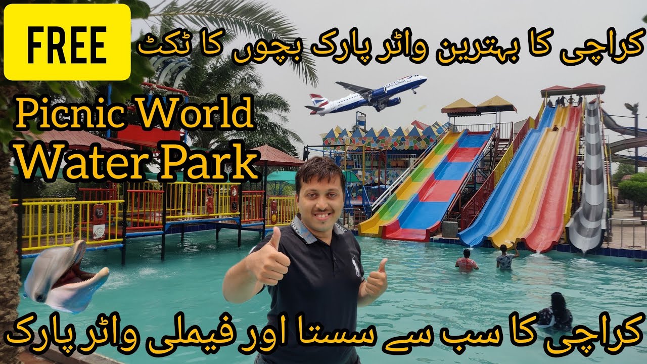 Picnic World Water Park 💦🌊 Vlog | Karachi Best Water Park | Water Resort in Karachi