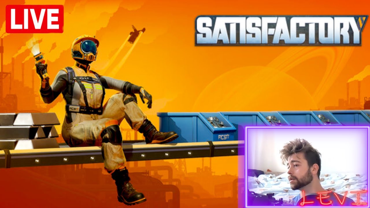 Building The ULTIMATE Factory in Satisfactory LIVE! 🚀 | Automation Madness Begins!