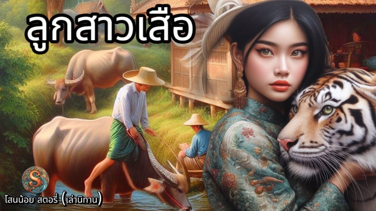 ลูกสาวเสือ |นิทานพื้นบ้านให้คติสอนใจ ฟังเพลินสนุก|@โสนน้อย สตอรี่