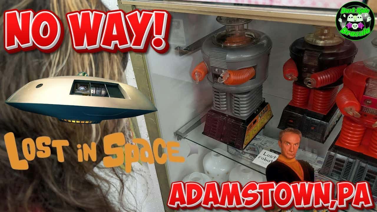 ANTIQUE STORE RETRO TREASURE HUNTING - LOST IN SPACE GRAIL TOY ROBOT FOUND