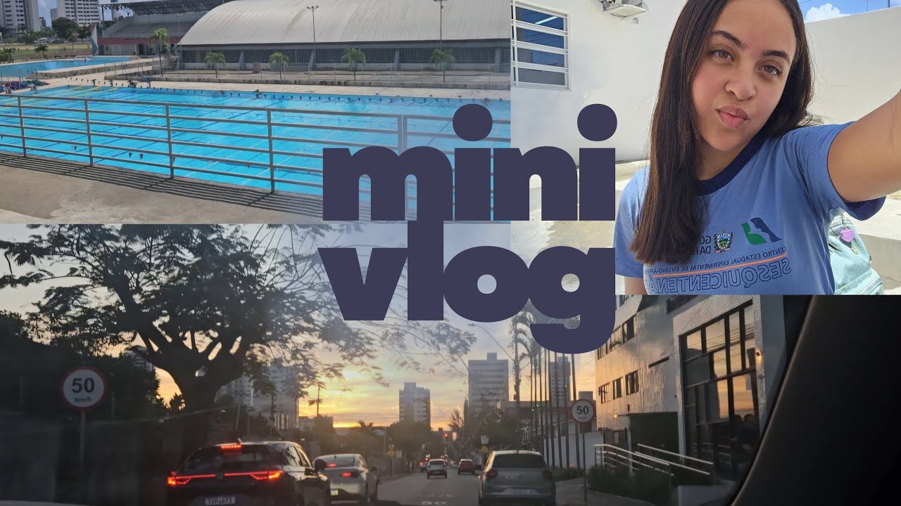 Mini vlog | um dia comigo. Natação, escola, aula de música; 💕🫶🏻