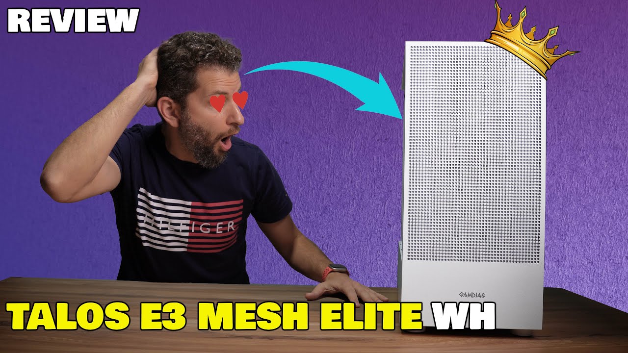 Gamdias Talos E3 MESH ELITE - simplemente PERFECTA