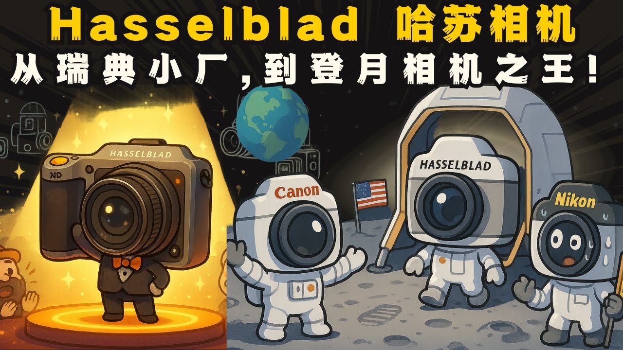 哈苏：不是给大众的相机，却记录了人类的高光时刻！