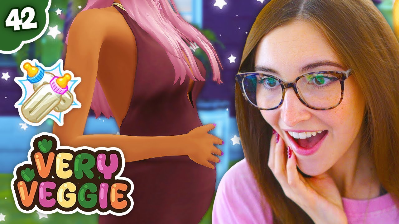 ANOTHER BABY on the way!!! 🍆 very veggie legacy #42 (the sims 4)