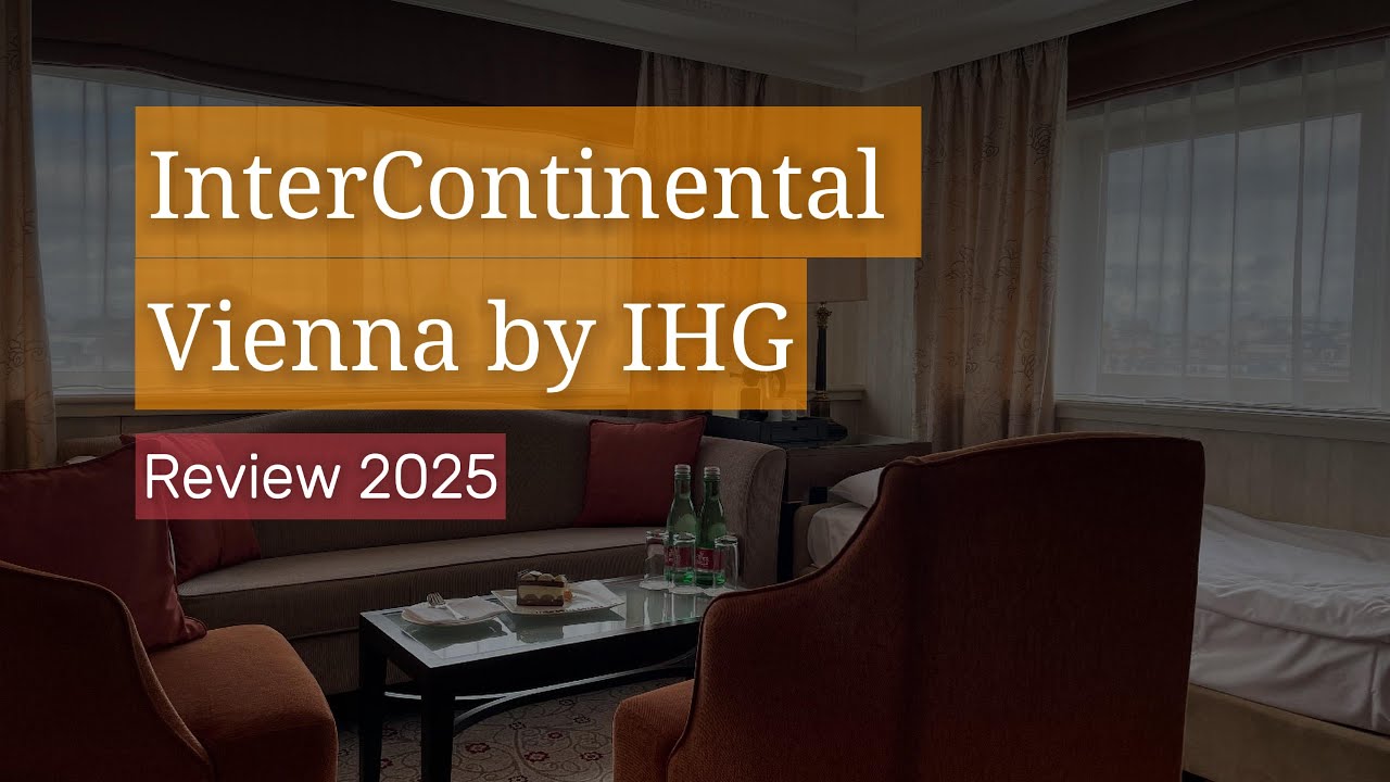 King Junior Suite + Club Lounge at InterContinental Vienna by IHG | Room Tour, Breakfast & More