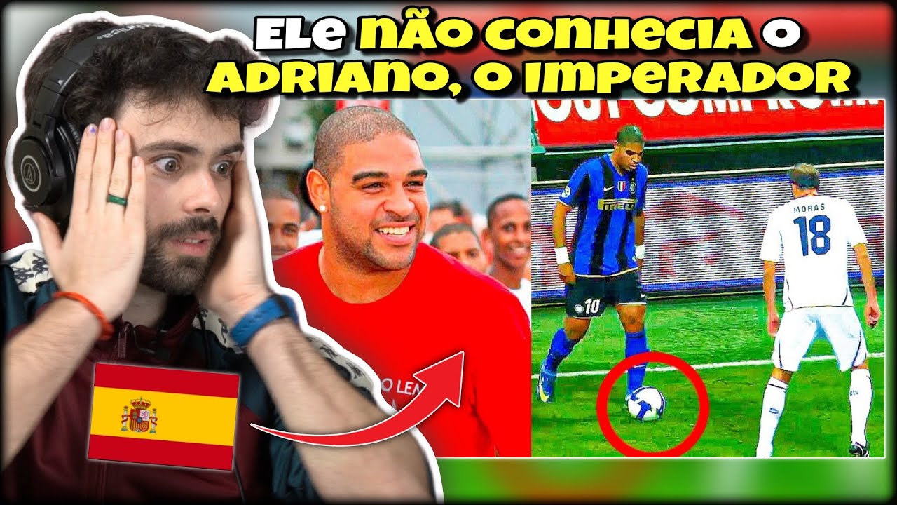GRINGOS REAGEM A É POR ISSO QUE CHAMAM O ADRIANO DE IMPERADOR