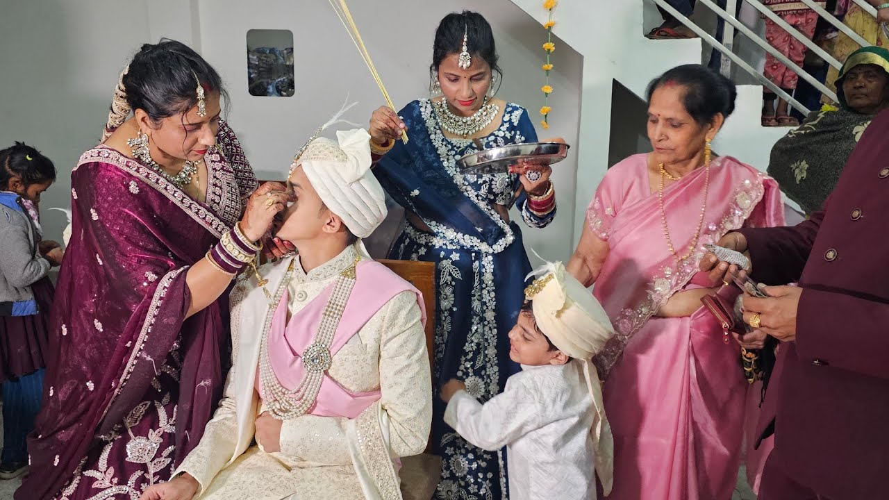 Teeka Ceramony Celebrated at Sikanderpur khas old village was built in 18th century 