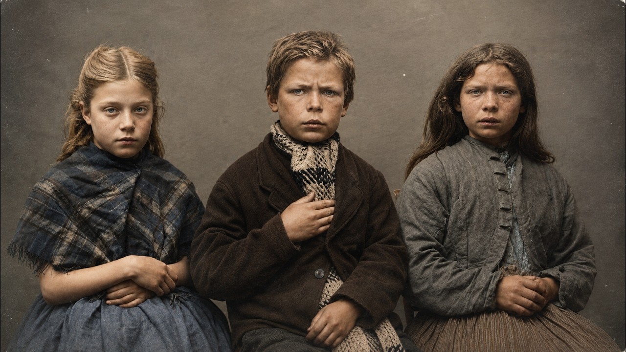 НАСТОЯЩИЕ лица детей викторианской эпохи, отправленных в тюрьму (1870&ndash;1873)