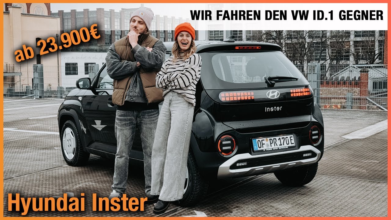 Hyundai Inster (2025) Wir fahren den VW ID.1 Gegner ab 23.900€! Fahrbericht | Review | Test | Preis