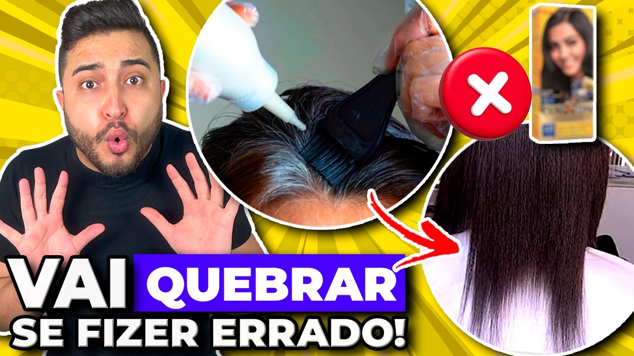 Pintar o cabelo DEPOIS da progressiva? Quantos dias esperar para não QUEBRAR!