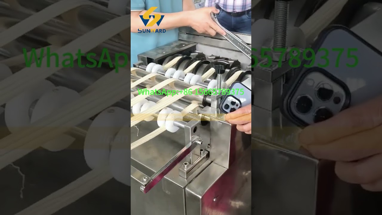 Extruded snacks production equipment.