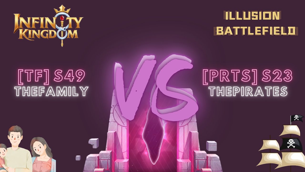 [ILLUSION BATTLEFIELD] INFINITY KINGDOM!! TOTAL DESTRUCTION! [S49] TF VS.  [S23] PRTS