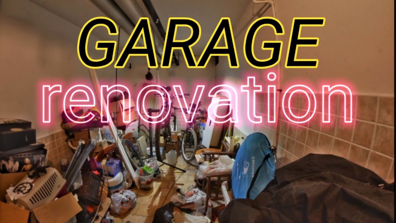 Garage renovation - time lapse video