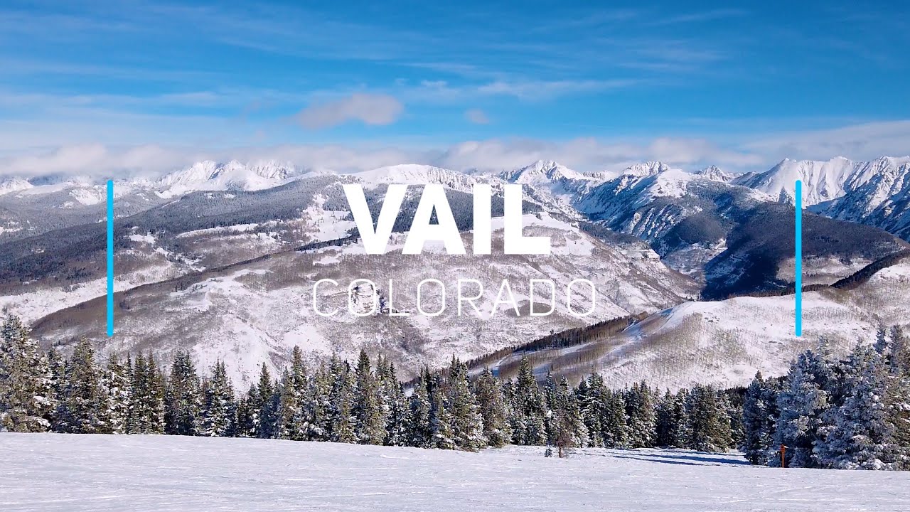 Vail Skiing, Colorado | 4K video