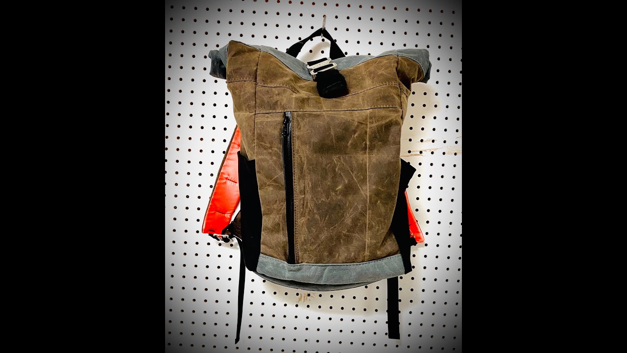 I Made A(nother) Roll Top Backpack