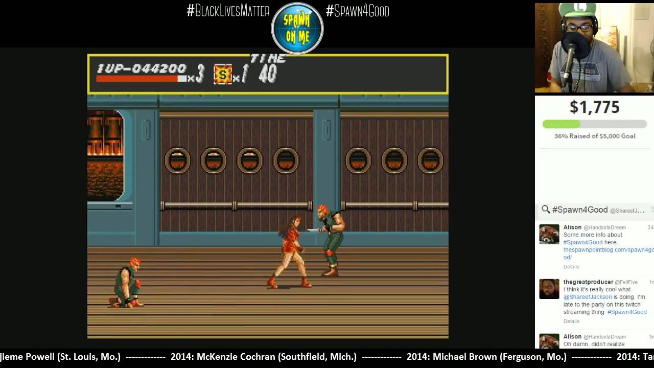 Streets of Rage Clones #Spawn4Good