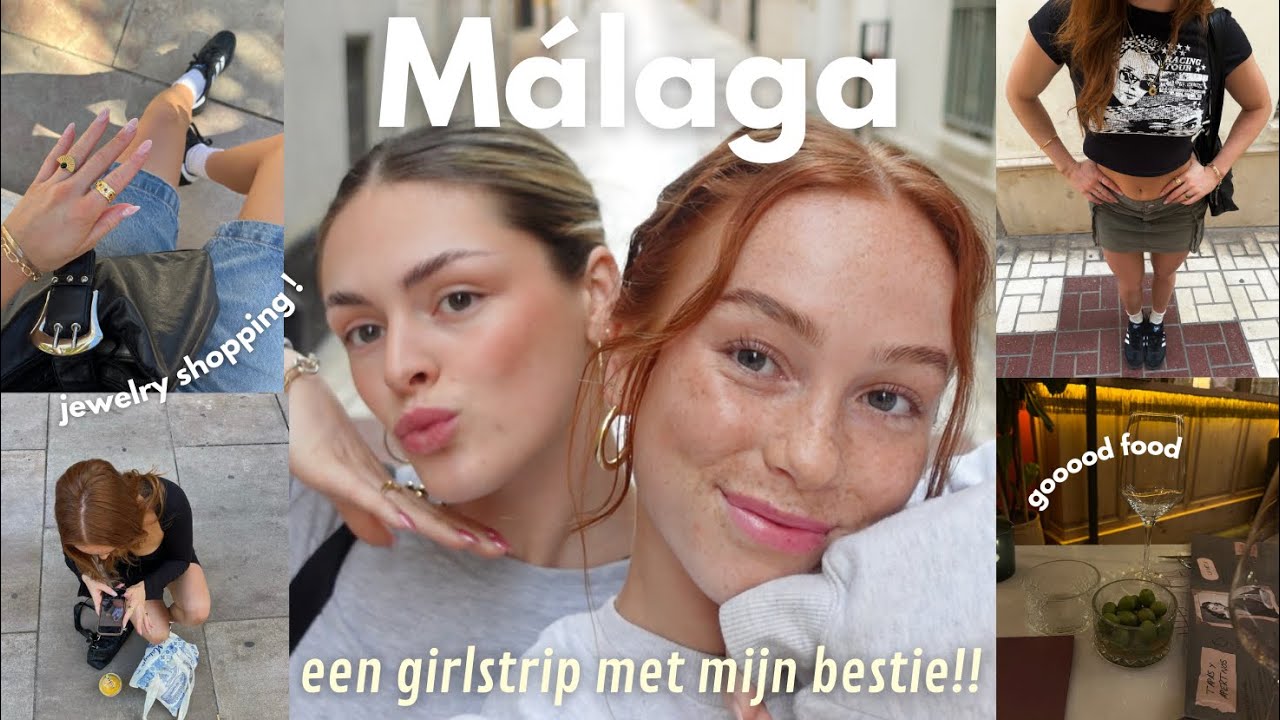 we hadden zin in tapas dus we vlogen naar Malaga  *GIRLSTRIP MET MIJN BESTIE ♥︎*