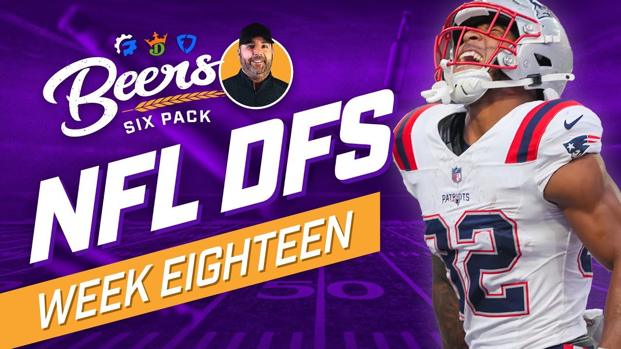 6 потрясающих вариантов для 18-й недели НФЛ! Выбор для DFS на DraftKings и FanDuel!