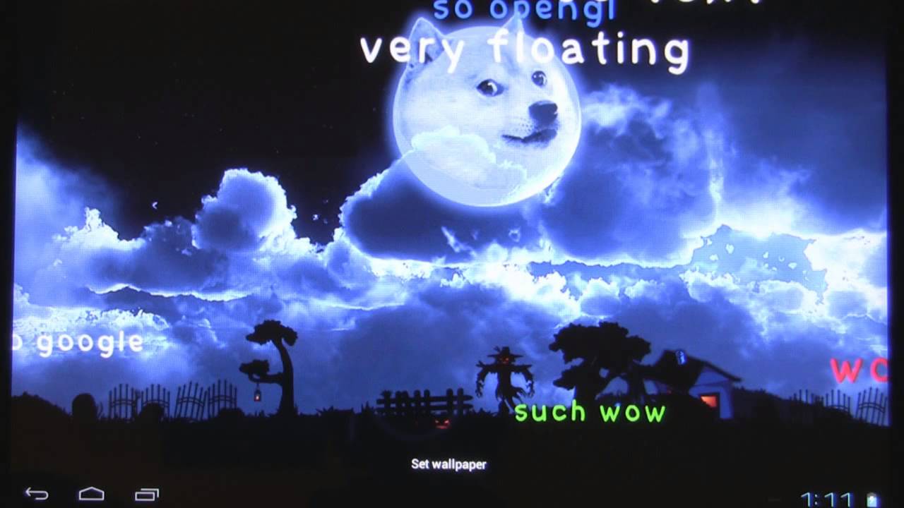 Such doge, much wallpaper!
