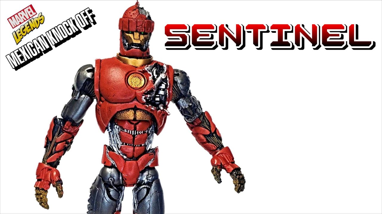 Toybiz Sentinel - Mexico Knock Off Action Figure Review #marvellegends #xmen #actionfigure