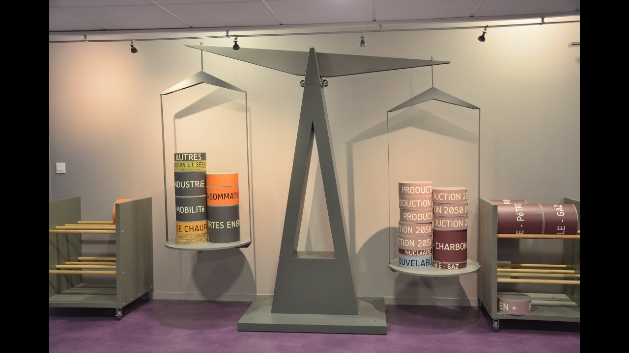 Maison de l'Energie - Exposition 2050 : la balance énergétique
