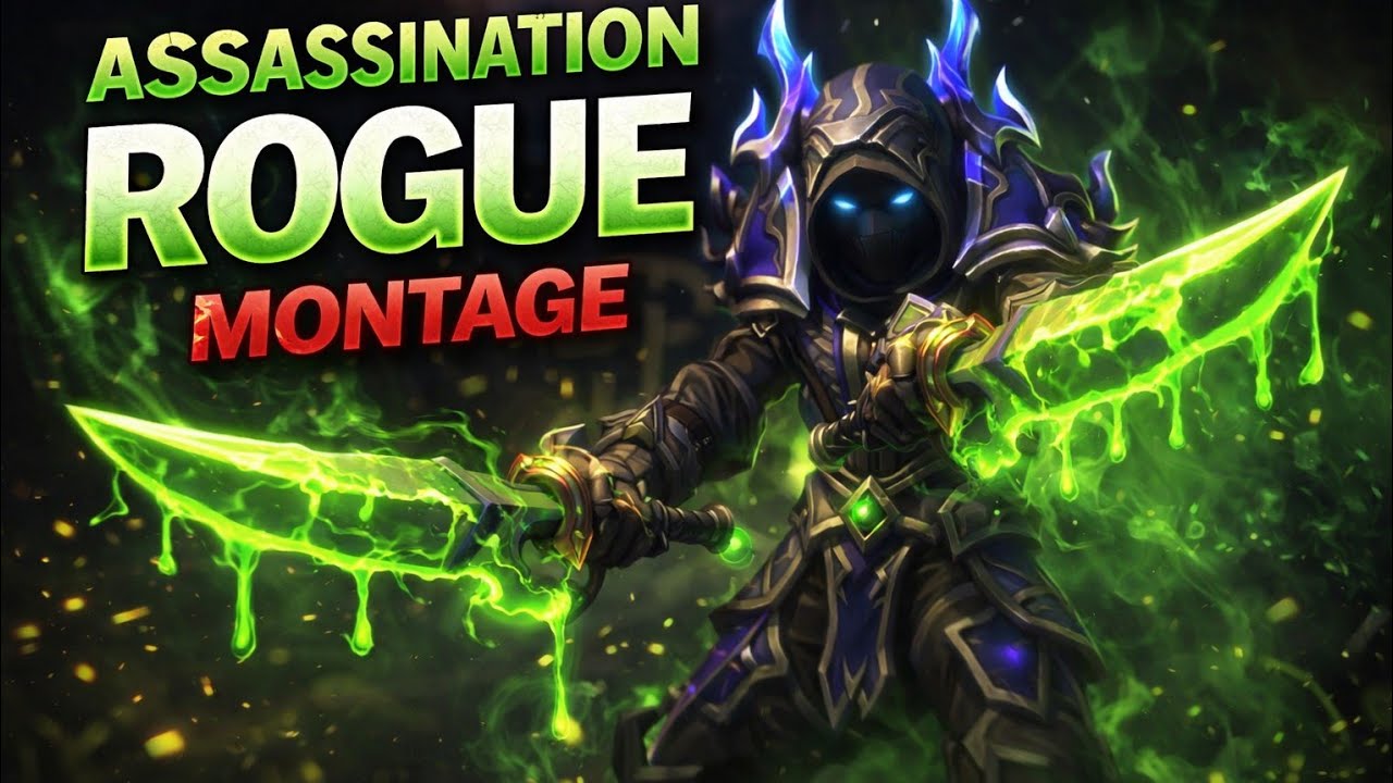 WoW pvp - Assassination Rogue Montage - 12.0.1