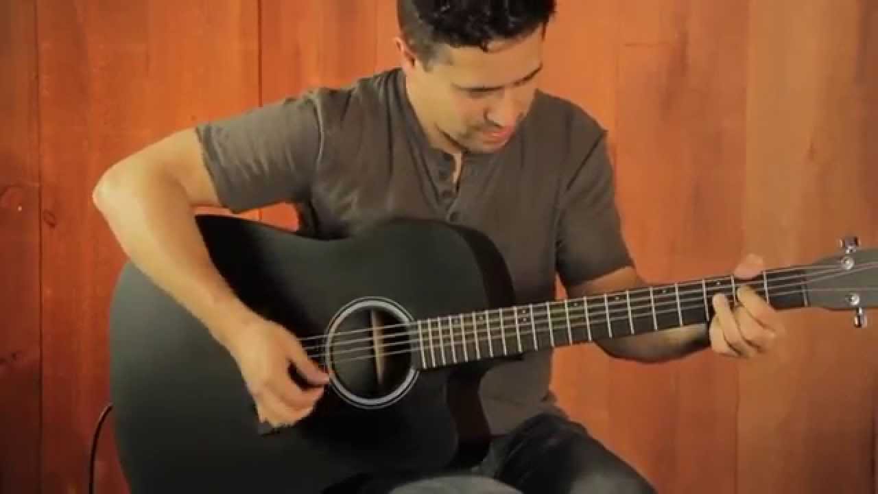 Martin Performing Artist Series DCPA5 Black Acoustic Guitar Demo