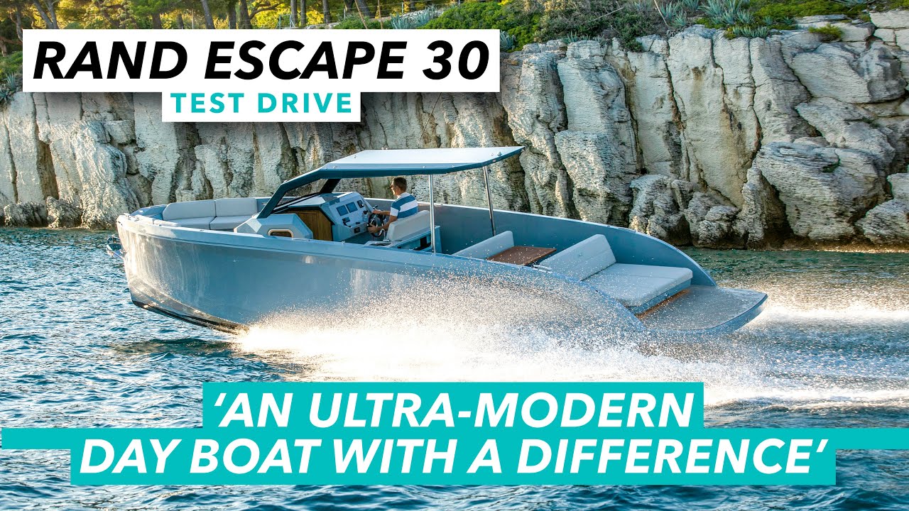 An ultra-modern day boat with a difference | Rand Escape 30 test drive review | MBY