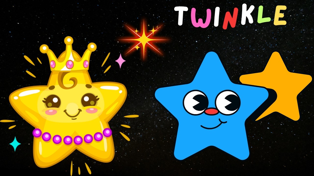 ✨Twinkle Twinkle Little Star 🌙 | Best Nursery Rhyme | Calming Lullaby 4 babies & toddlers
