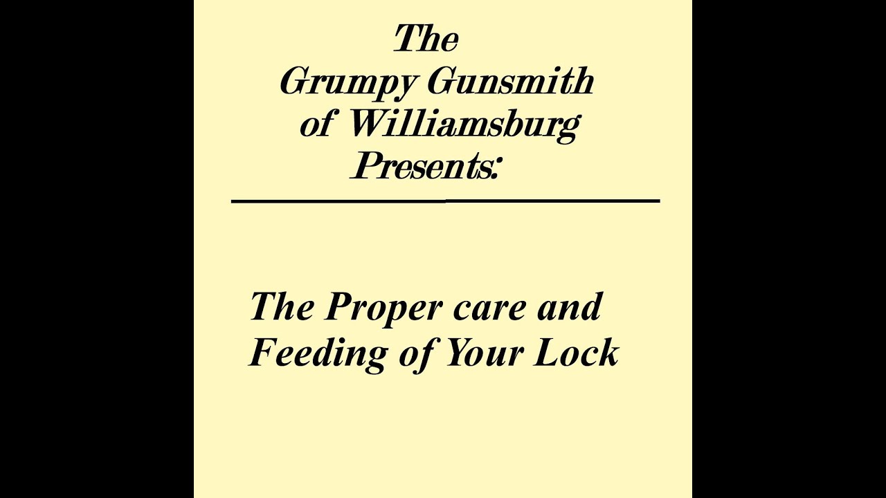 The Grumpy Gunsmith of Williamsburg