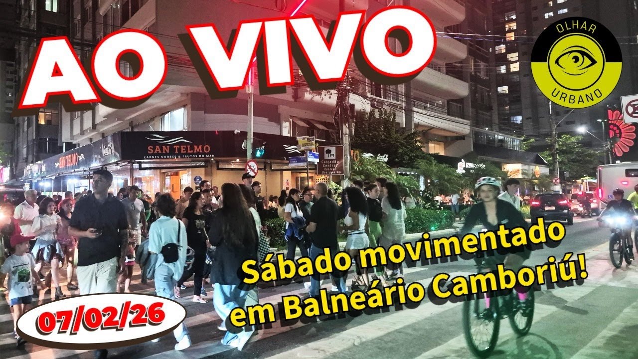 Ao Vivo em Balneário Camboriú: Noite de Sábado Chuvosa - 07/02/26
