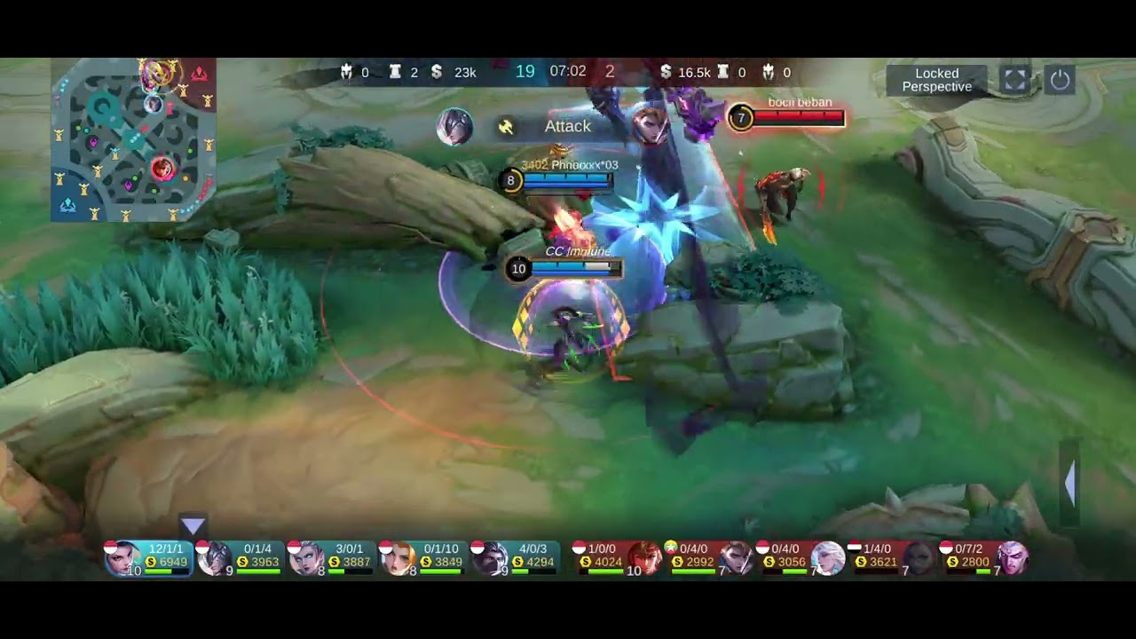 DUO HANABI LOLITA SAVAGE 2 VS 5!!