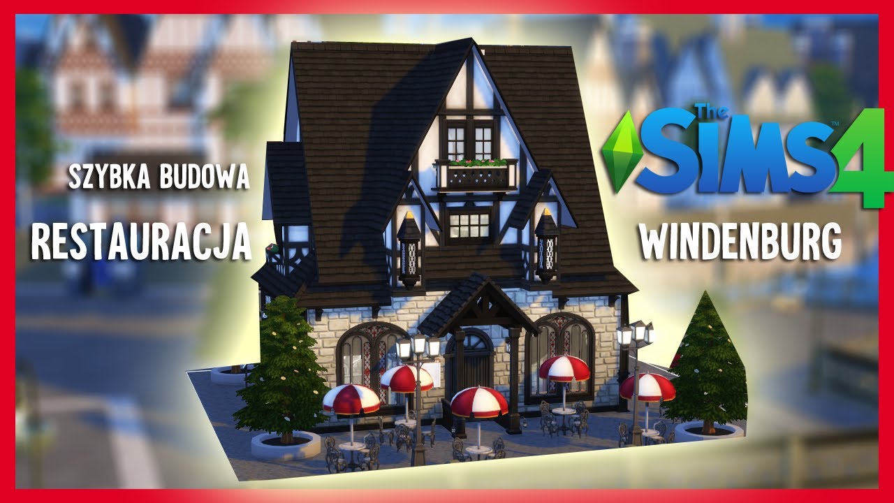 RESTAURACJA WINDENBURG + Dlaczego nie pomagam w sprawach z Origin - The Sims 4 Szybka Budowa