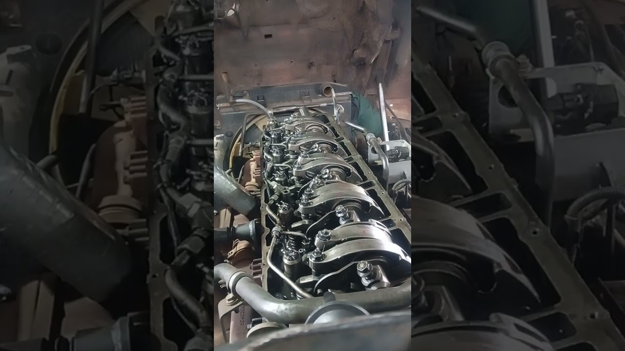 como trocar o comando de válvulas do Iveco stralis 420 parte 4 