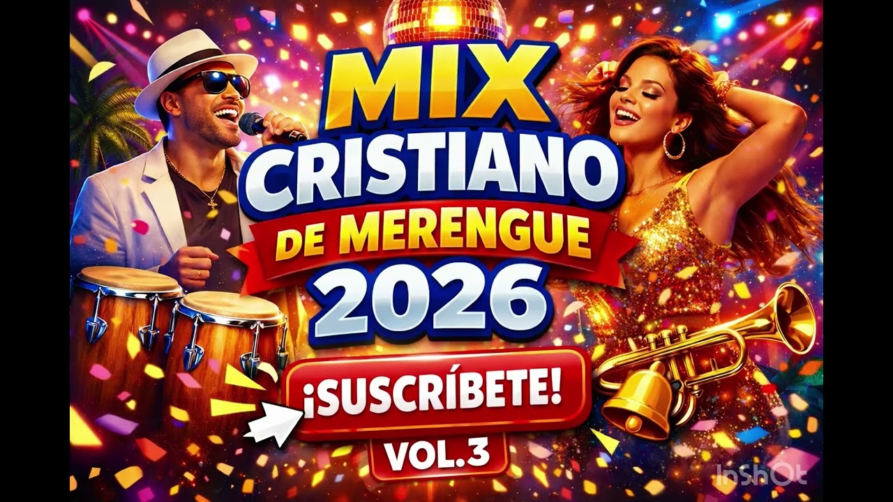 🎶 MIX CRISTIANO DE MERENGUE 2026 🔥 Alabanza Alegre | Vol. 3 #alabanzaadoracion #merengue 