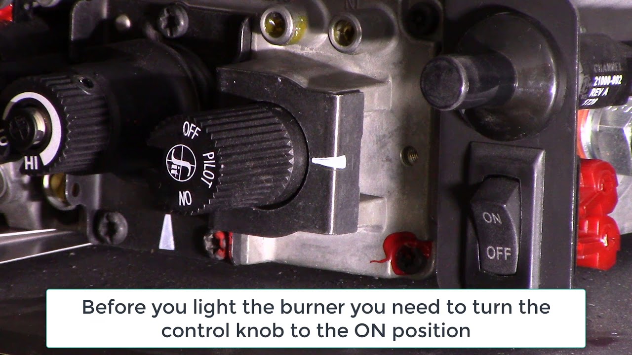 Lighting Millivolt Pilot and Burner