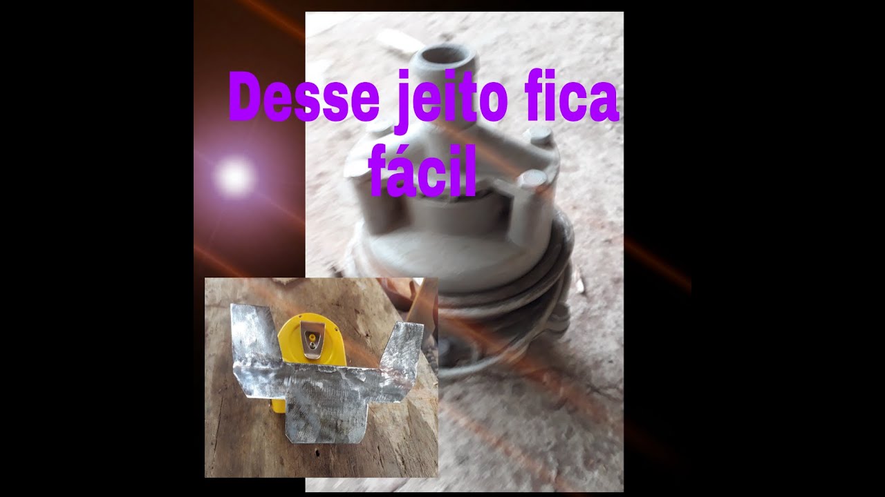 Manutenção e regulagem da bomba vibratório ou sapo.