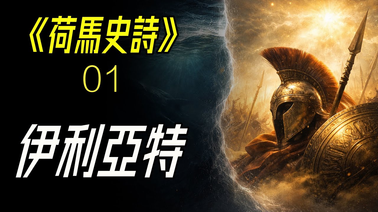 荷馬史詩入門：只講最重要的人與最動人的瞬間（上集｜伊利亞特）。