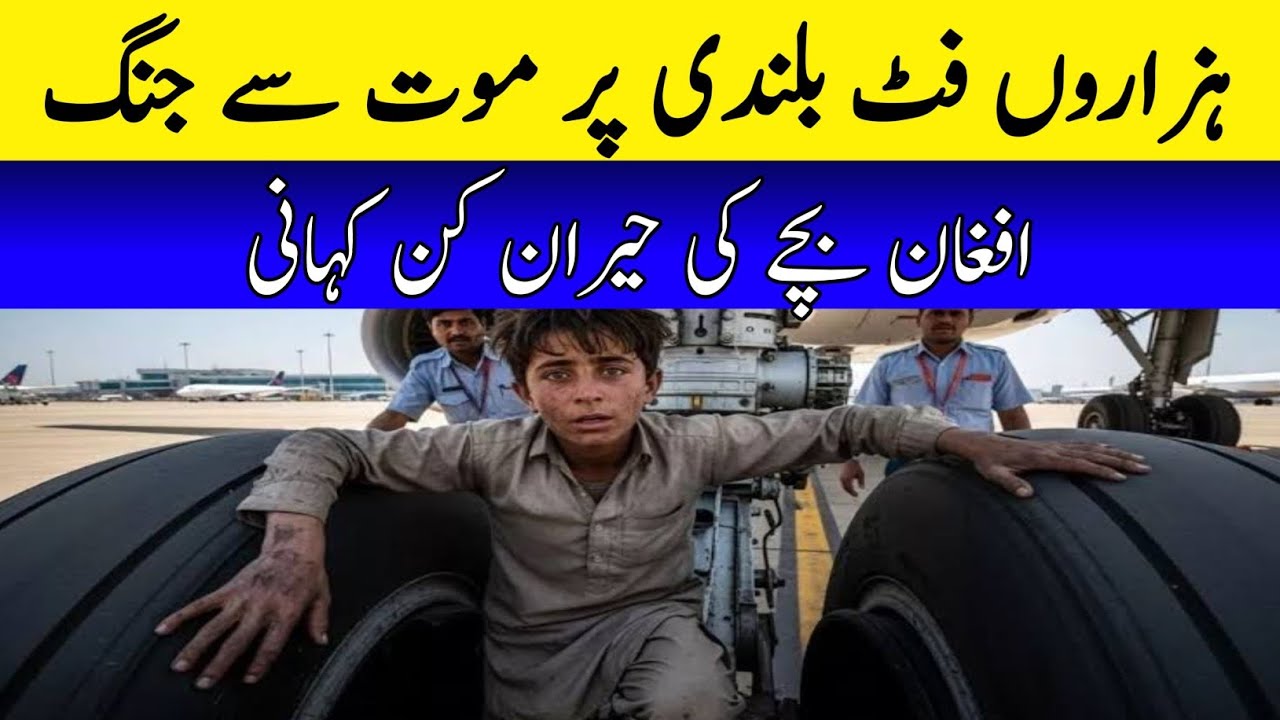Battle with Death at Thousands of Feet &ndash; The Astonishing Story of an Afghan Boy/ afghan bacha jahaz
