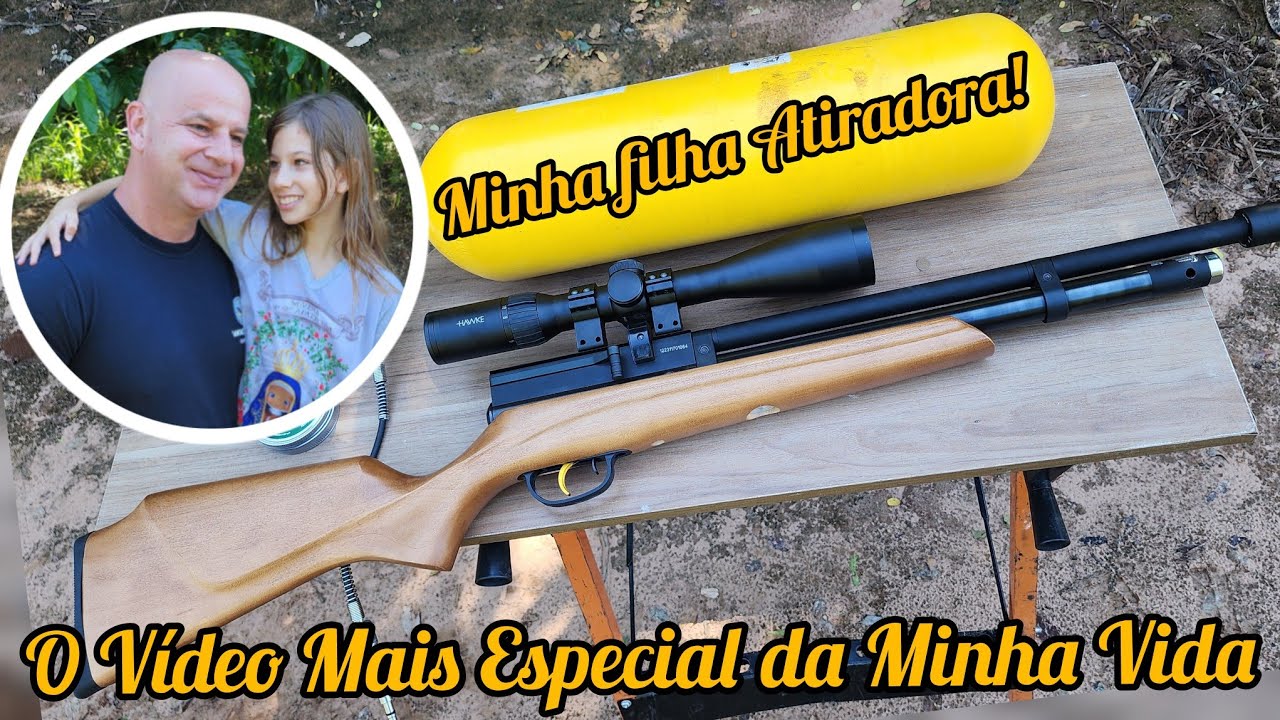 MINHA FILHA IRA ME SUPERAR EM BREVE NO MUNDO DO TIRO ESPORTIVO COM A BEEMAN RAIDER E KIT QUICKSHOT